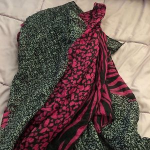 Cheetah/Zebra print scarf